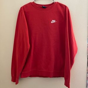 Red Nike Sweater